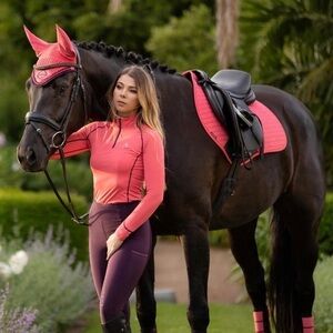 Under Armour ColdGear Women Track Jacket Activewear Semi-Fitted Pink size L‎